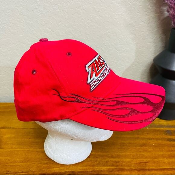 Amsoil racing nascar hat red cap one size fit all - Picture 3 of 8